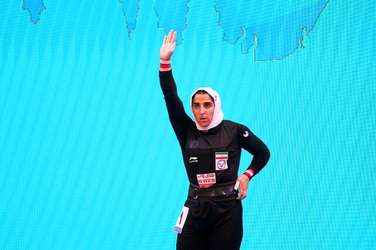 الهام حسینی، بهترین دختر وزنه‌بردار ایران در جهان
