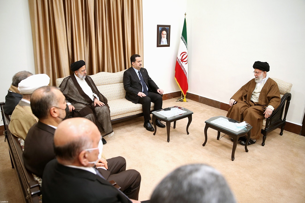 دیدار نخست وزیر عراق با رهبر