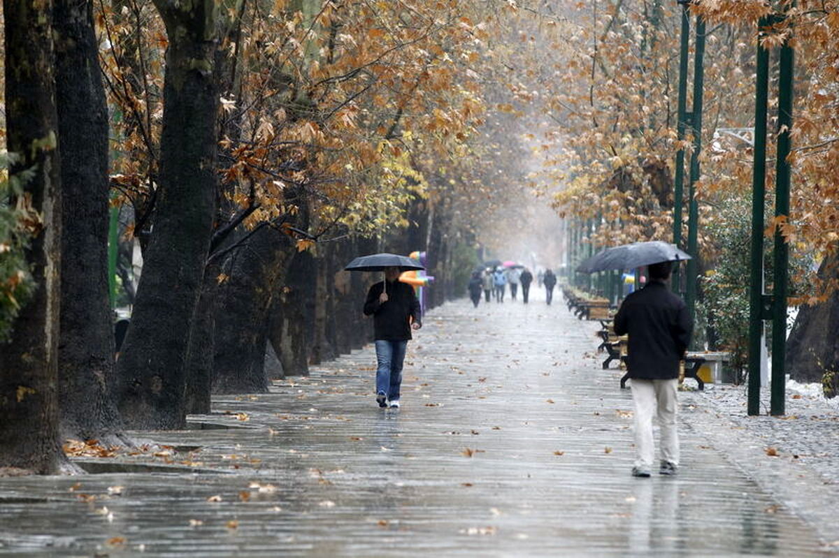 دمای هوا ۶ تا ۸ درجه کاهش می یابد