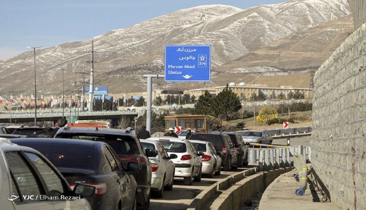 آزاد راه کرج- قزوین مسدود شد