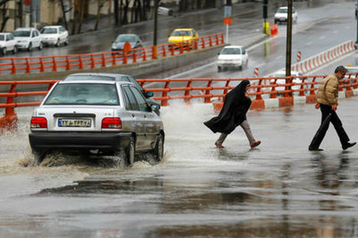 احتمال بارش‌های رگباری در تهران طی ساعات آینده